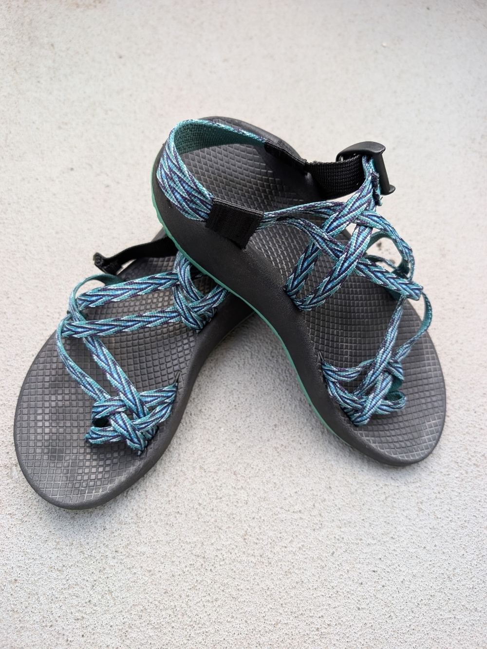 Women's Chaco Sandals - Blue/Teal
